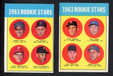 1963 Topps Lot #553 Willie Stargell #544 Rusty Staub Nice 543317