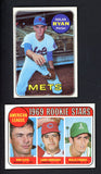 1969 Topps Lot #533 Nolan Ryan #597 Rollie Fingers Nice 543321