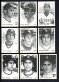 1975 TCMA Quad City Angels Set Lot 10 Diff Thad Bosley 543338