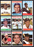 1964 Topps Set Lot 560 Diff Mid Grade Clemente Mays Koufax 543454