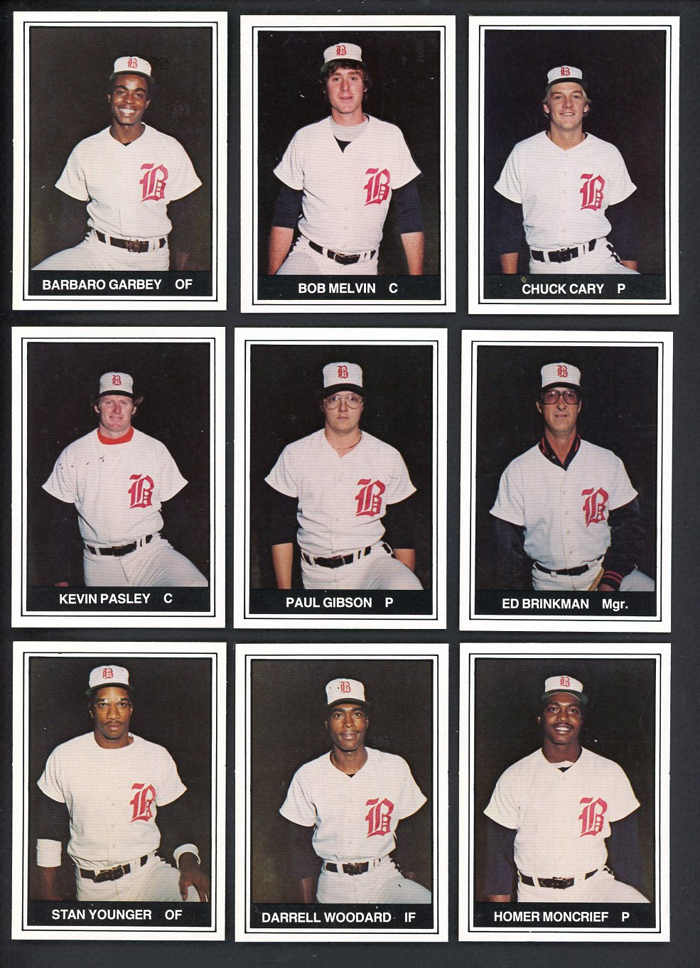 1982 TCMA Birmingham Barons Complete Set Ed Brinkman 543486