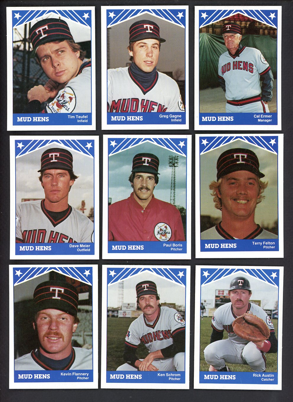 1983 TCMA Toledo Mud Hens Complete Set Greg Gagne 543568
