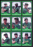 1984 TCMA Greensboro Hornets Complete Set Roberto Kelly 543590