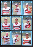 1985 TCMA Buffalo Bisons Complete Set Joel Skinner 543613