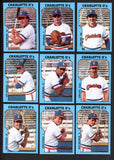 1985 TCMA Charlotte O's Complete Set John Habyan 543615