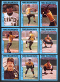 1985 TCMA Prince William Pirates Complete Set John Smiley 543644