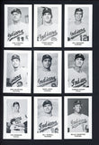 1985 Cramer Spokane Indians Greats Complete Set Tom Lasorda 543648