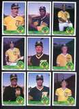 1985 Cramer Tacoma Tigers Complete Set Jose Rijo 543650