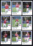 1986 Pro Card Asheville Tourists Complete Set Fred Gladding 543661