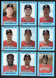 1986 Team Issue Birmingham Barons Complete Set Bobby Thigpen 543667