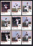 1986 Pro Card Clinton Giants Complete Set Trevor Wilson 543673