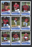 1986 Team Issue David Lipscomb Bisons Complete Set Ken Dugan 543697