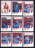 1986 Pro Card Reading Phillies Complete Set Ricky Jordan 543724