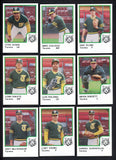 1986 Pro Card Tacoma Tigers Complete Set Mike Gallego 543736