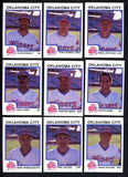 1987 Pro Card Oklahoma 89ers Complete Set Steve Kemp 543757