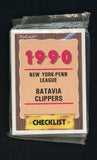 1990 Pro Card Batavia Clippers Complete Set Mike Montgomery 543769