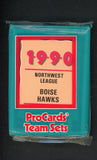 1990 Pro Card Boise Hawks Complete Set Troy Percival 543774