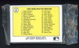 1990 Best Burlington Braves Complete Set Javier Lopez 543778