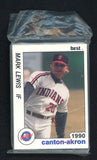 1990 Best Canton Akron Indians Complete Set Charles Nagy 543781