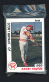 1990 Best Cedar Rapids Reds Complete Set Reggie Sanders 543783
