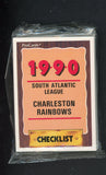 1990 Pro Card Charleston Rainbows Complete Set Mark Littell 543786
