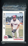 1990 Best Columbus Mud Cats Complete Set Luis Gonzalez 543792