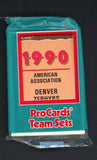 1990 Pro Card Denver Zephyrs Complete Set Don August 543795