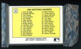 1990 Best Gastonia Rangers Complete Set Tony Scruggs 543800