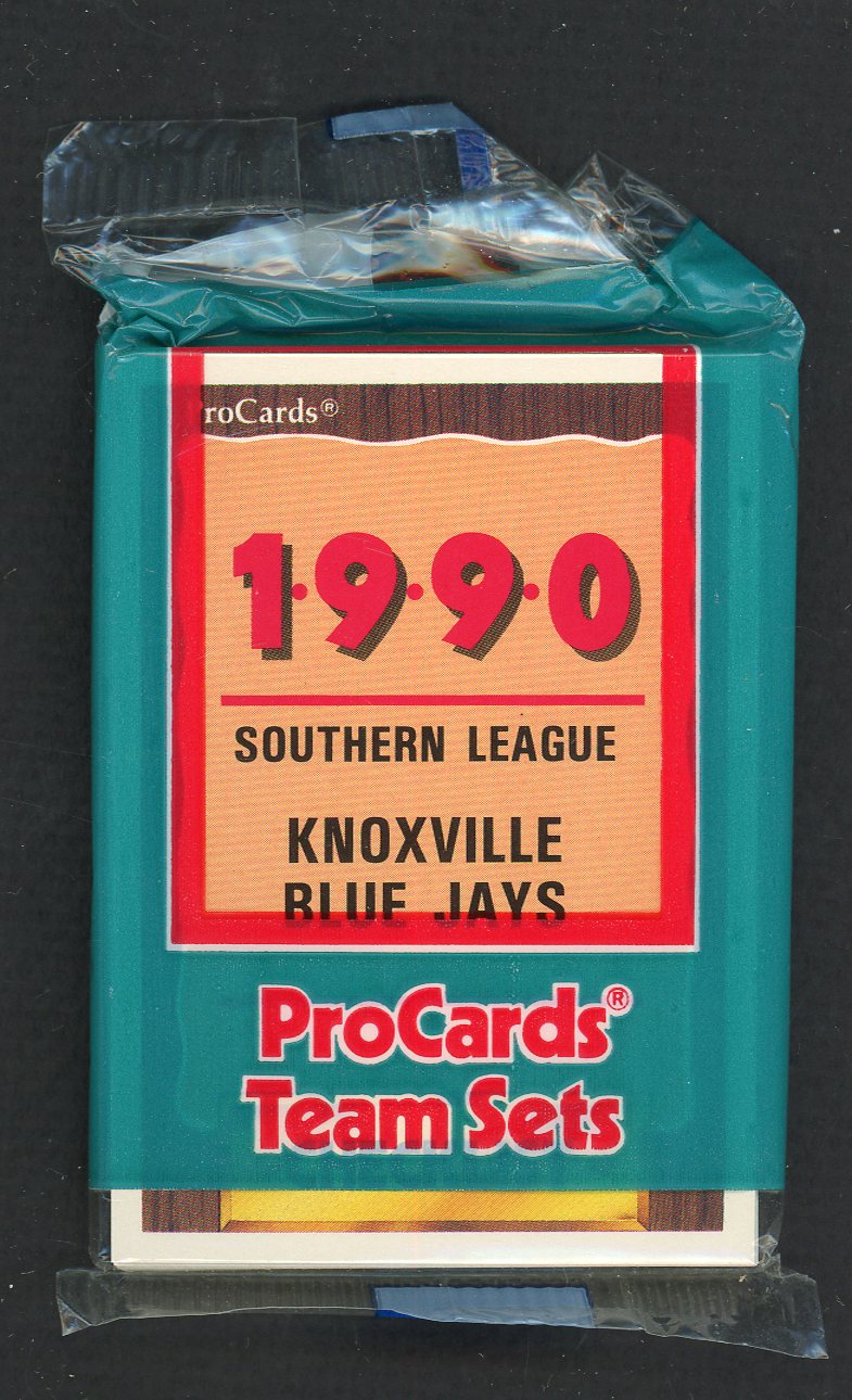1990 Pro Card Knoxville Blue Jays Complete Set Juan Guzman 543823