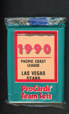 1990 Pro Card Las Vegas Stars Complete Set Alex Cole 543824