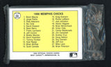 1990 Best Memphis Chicks Complete Set Jeff Conine 543831