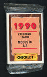 1990 Pro Card Modesto A's Complete Set Dwayne Hosey 543833