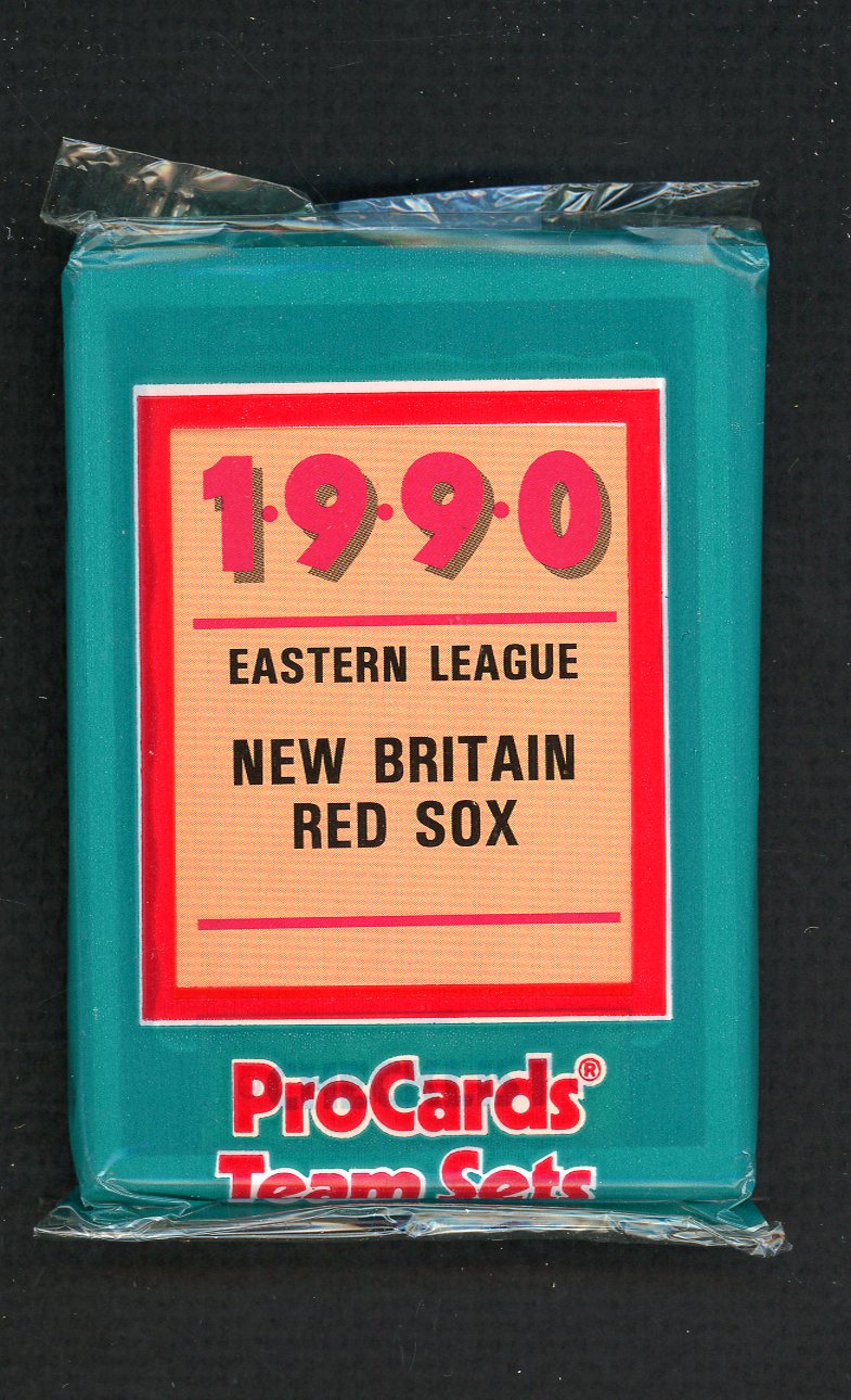 1990 Pro Card New Britain Red Sox Complete Set Jeff Bagwell 543837