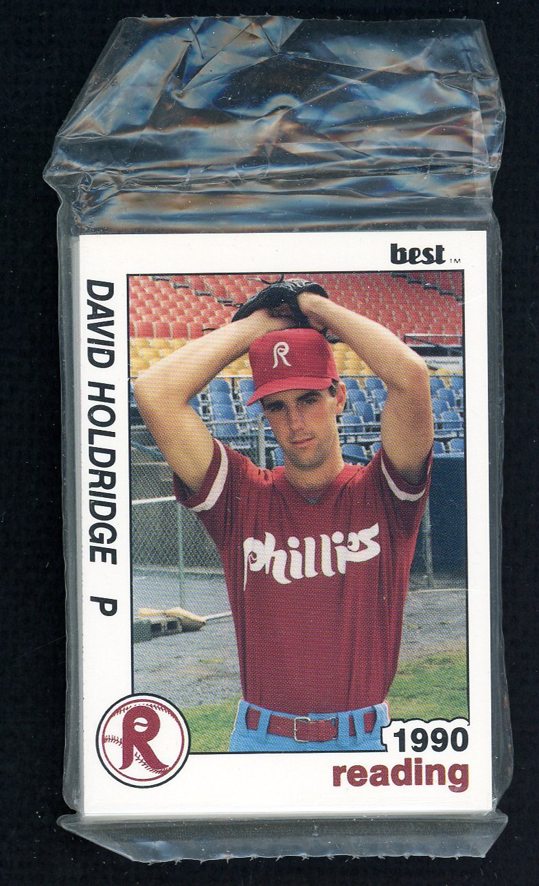 1990 Best Reading Phillies Complete Set Andy Ashby 543849