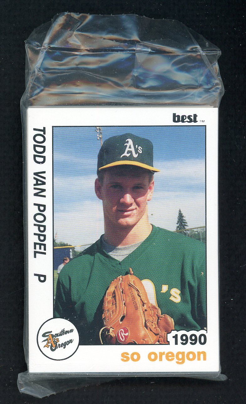 1990 Best Southern Oregon A's Complete Set Todd Van Poppel 543865