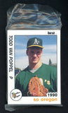 1990 Best Southern Oregon A's Complete Set Todd Van Poppel 543865