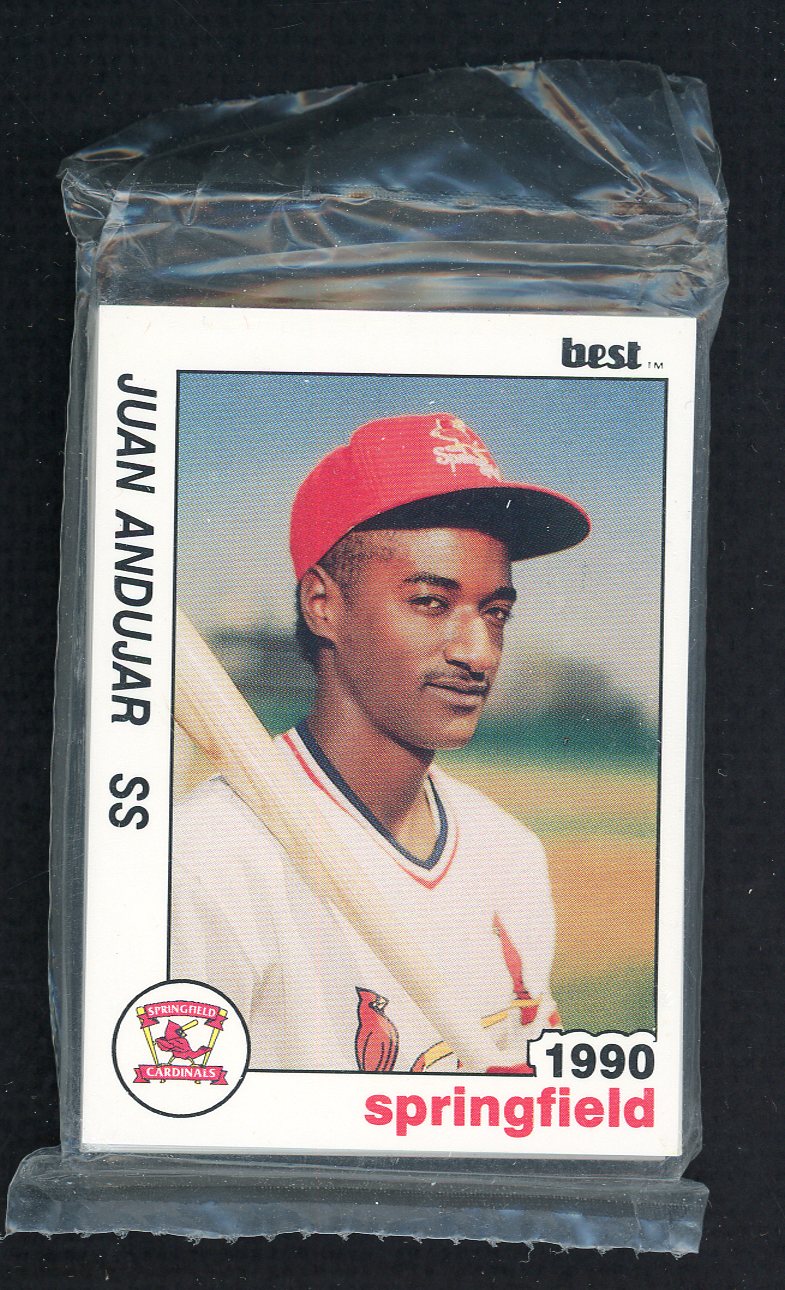 1990 Best Springfield Cardinals Complete Set Roger Erickson 543869