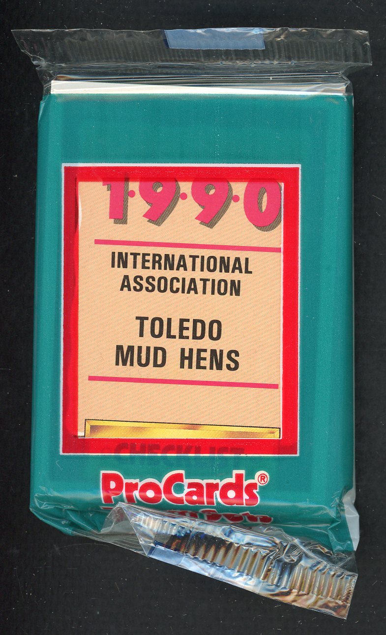 1990 Pro Card Toledo Mud Hens Complete Set Travis Fryman 543878