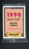 1990 Pro Card Wausau Timbers Complete Set Mike Young 543886