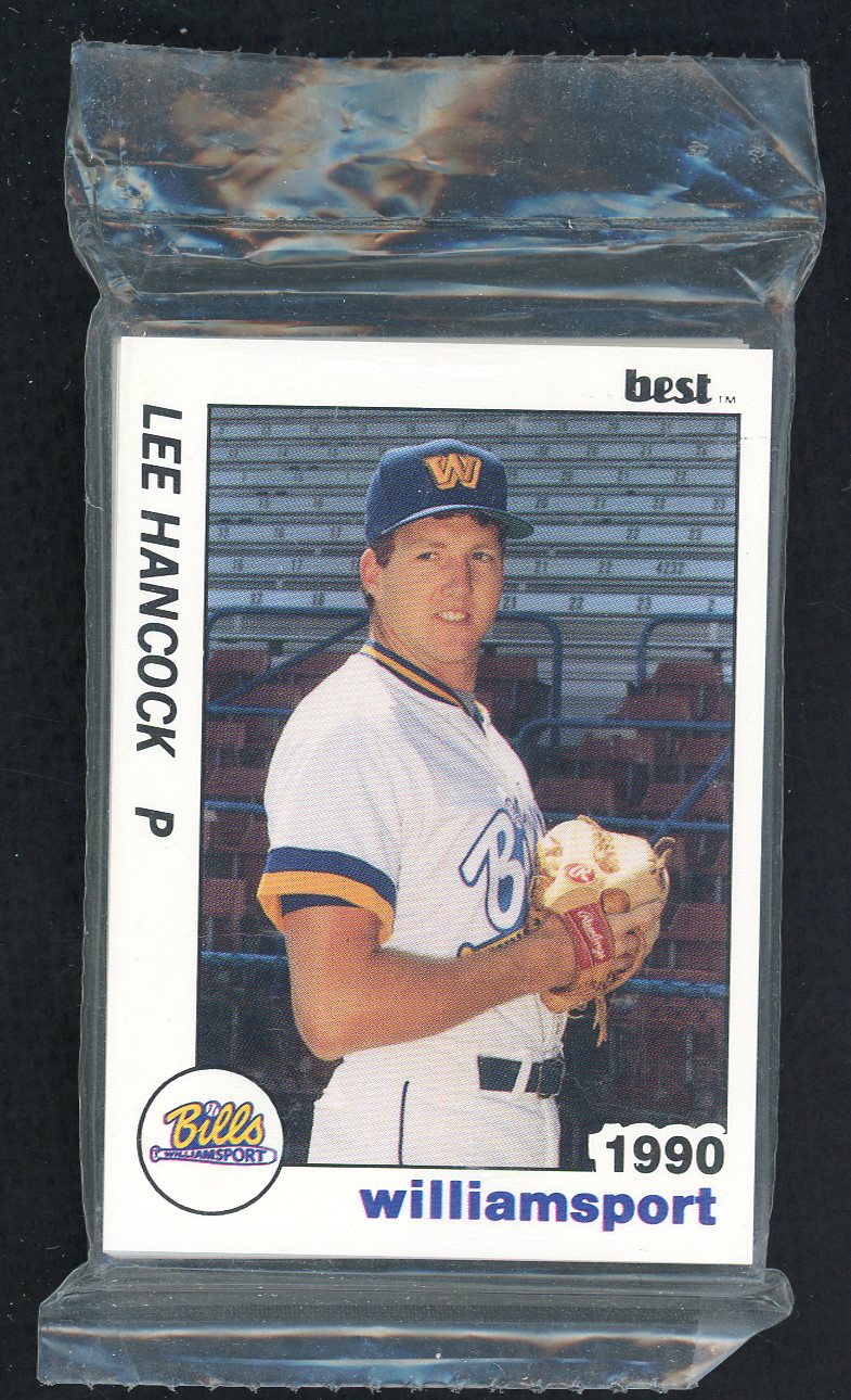 1990 Best Williamsport Bills Complete Set Jeff Nelson 543887