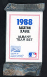 1988 Pro Card Albany Colonie Yankees Complete Set Jim Leyritz 543889