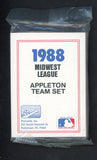 1988 Pro Card Appleton Foxes Complete Set Terry Shumpert 543890