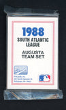 1988 Pro Card Augusta Pirates Complete Set Moises Alou 543893