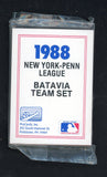 1988 Pro Card Batavia Clippers Complete Set Dave Cash 543895
