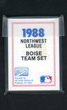 1988 Pro Card Boise Hawks Complete Set Jim Qualls 543897