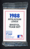1988 Pro Card Bristol Tigers Complete Set Rico Brogna 543898