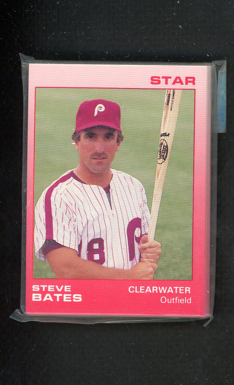 1988 Star Clearwater Phillies Complete Set Jason Grimsley 543904