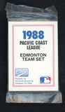 1988 Pro Card Edmonton Trappers Complete Set Dante Bichette 543913