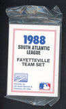 1988 Pro Card Fayetteville Generals Complete Set Travis Fryman 543914