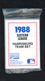 1988 Pro Card Harrisburg Senators Complete Set Orlando Lind 543923